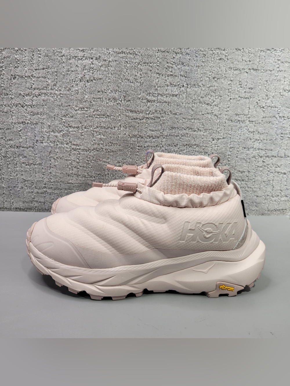 Hoka One Kaha 2 Frost Moc GTX Womens Size US 7.5B Sesame Waterproof Hiking Shoes